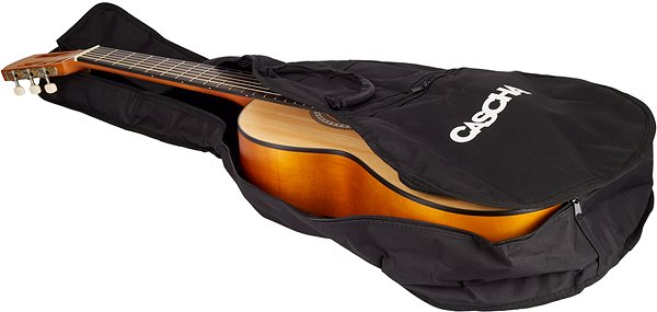 Klasická gitara CASCHA HH 2137 Student Series Classical Guitar 4/4 Sada Obal/škatuľka