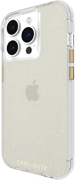 Kryt na mobil Case Mate Sheer Crystal Case champagne gold iPhone 15 Pro ...
