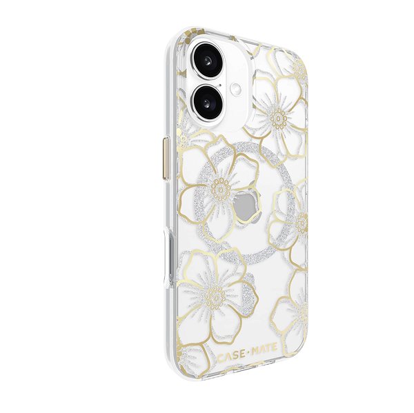 Handyhülle CaseMate Floral Gems Gold Magsafe iPhone 16 ...