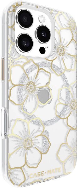 Handyhülle CaseMate Floral Gems Gold Magsafe iPhone 16 Pro ...