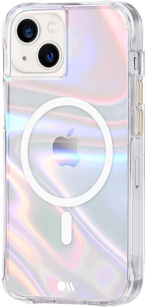 Telefon tok Case Mate iPhone 13 MagSafe Soap Bubble Iridescent tok ...