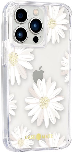 Telefon tok Case Mate iPhone 13 Pro Tough Print Glitter Daisies tok ...