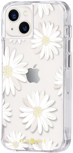 Telefon tok Case Mate iPhone 13 Tough Print Glitter Daisies tok ...