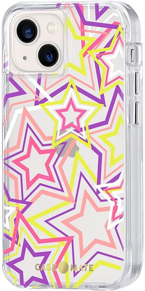 Kryt na mobil Case Mate Tough Print Neon Stars iPhone 13 mini iPhone ...