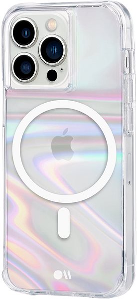 Telefon tok Case Mate iPhone 13 Pro MagSafe Soap Bubble Iridescent tok ...