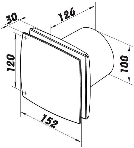 Bathroom fan CATA EMPIRE 12V100 .