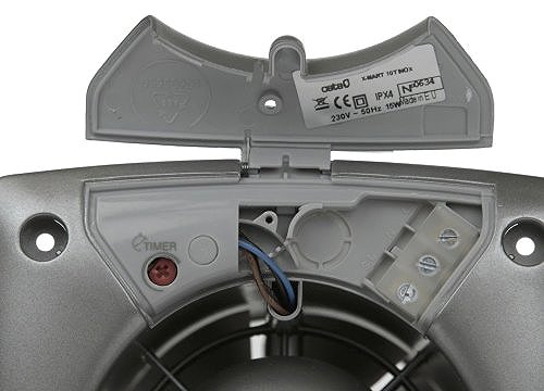 Bathroom fan CATA X-MART 10 T INOX .