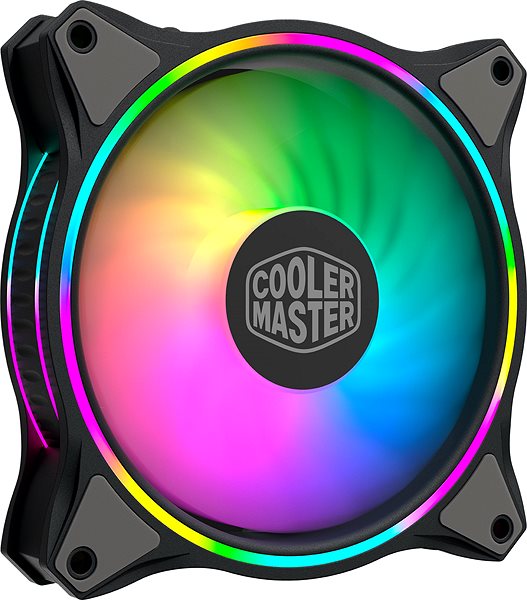 Ventilátor do PC Cooler Master MASTERFAN MF120 HALO 3IN1 Boční pohled