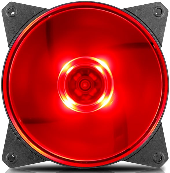 PC Fan MASTERFAN Cooler Master MF120L, RED Screen