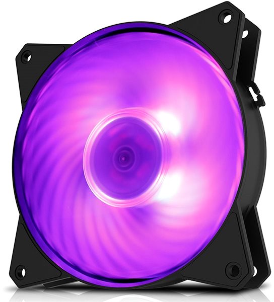 Ventilátor do PC Cooler Master MASTERFAN MF120R RGB Bočný pohľad