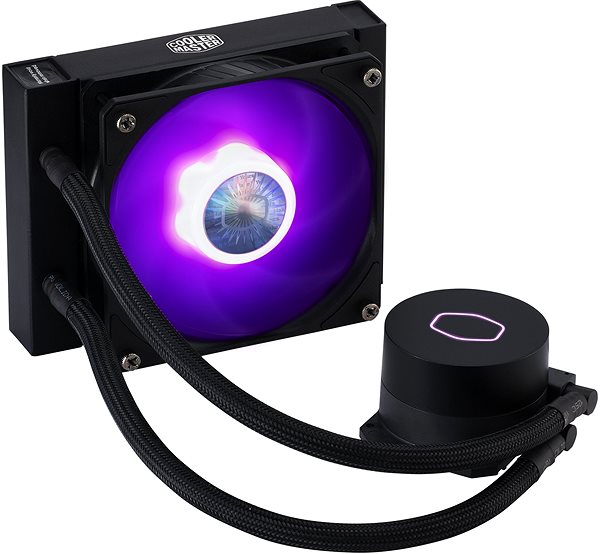 Water Cooling Cooler Master MASTERLIQUID ML120L RGB V2 Lateral view