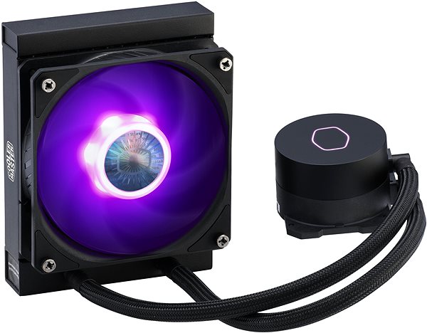 Water Cooling Cooler Master MASTERLIQUID ML120L RGB V2 Lateral view