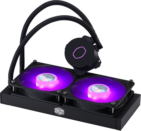 Water Cooling Cooler Master MASTERLIQUID ML240L RGB V2 Lateral view