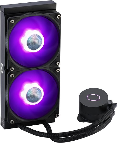 Water Cooling Cooler Master MASTERLIQUID ML240L RGB V2 Lateral view
