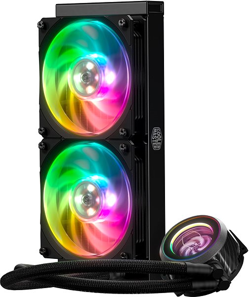 Water Cooling Cooler Master MASTERLIQUID ML240P MIRAGE Lateral view