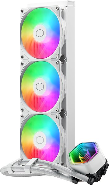 Water Cooling Cooler Master MasterLiquid 360 Core II White ...