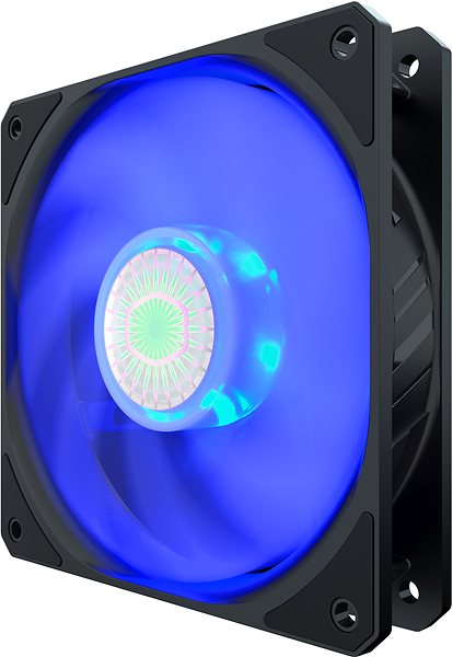 PC Fan Cooler Master SickleFlow 120 Blue Lateral view