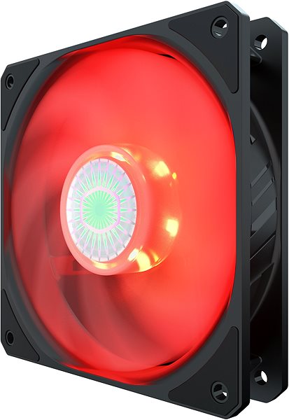 PC-Lüfter Cooler Master SickleFlow 120 Red Seitlicher Anblick