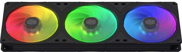 PC Fan Cooler Master MASTERFAN SF360R ARGB Lateral view