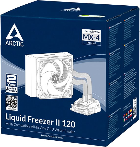 Vízhűtés ARCTIC Liquid Freezer II 120 Csomagolás/doboz