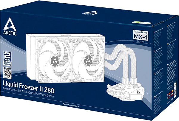 Vodné chladenie ARCTIC Liquid Freezer II 280 Obal/škatuľka