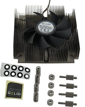 CPU Cooler GELID Solutions Slim Silence I-Plus Package content