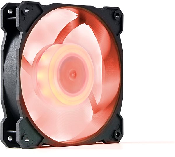 PC-Lüfter GELID Solutions Radiant RGB Seitlicher Anblick