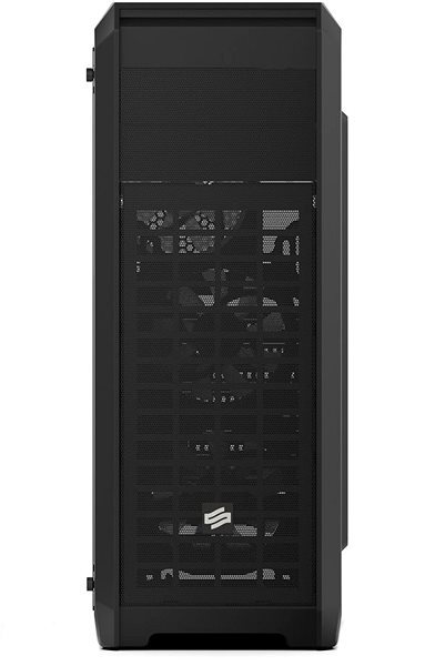 Számítógépház SilentiumPC Regnum RG4T RGB Pure Black Képernyő