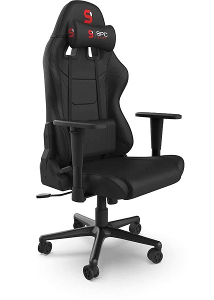 Herní židle SPC Gear SR300F V2 BK Boční pohled