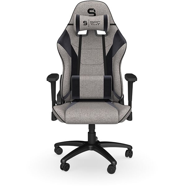 Herná stolička SPC Gear SR300F V2 sivo-čierna ...