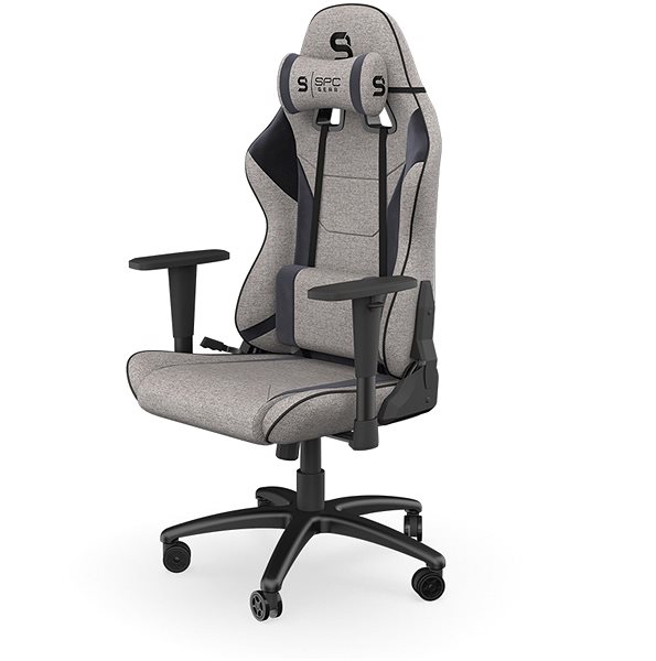Herná stolička SPC Gear SR300F V2 sivo-čierna ...