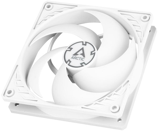 PC Fan ARCTIC P12 PWM 120mm White Lateral view