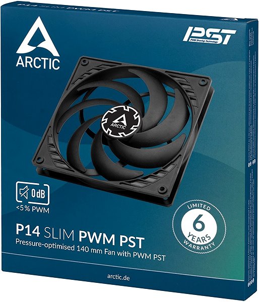 PC Fan ARCTIC P14 SLIM PWM PST ...
