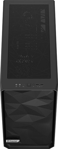 PC Case Fractal Design Meshify 2 Black Solid Connectivity (ports)