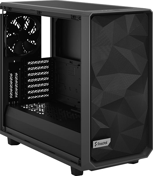 PC Case Fractal Design Meshify 2 Gray TG Light Lateral view