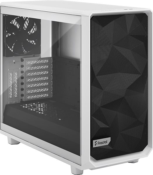 PC Case Fractal Design Meshify 2 White TG Clear Screen