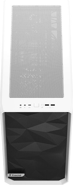 PC Case Fractal Design Meshify 2 White TG Clear Connectivity (ports)