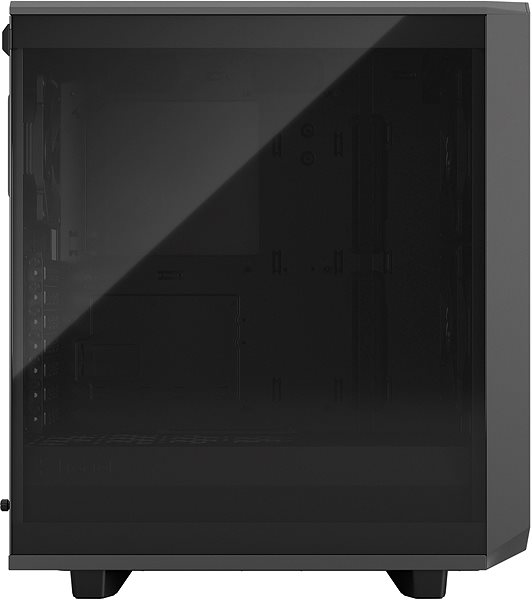 PC skrinka Fractal Design Meshify 2 Compact Gray TG Light Bočný pohľad