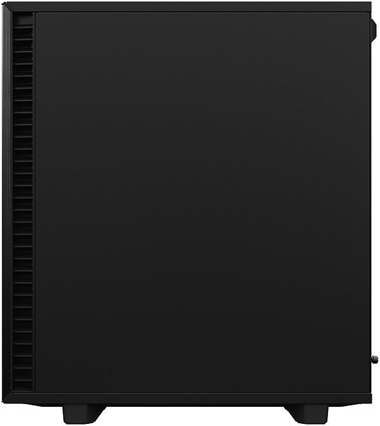 PC Case Fractal Design Define 7 Compact Black - TG Lateral view