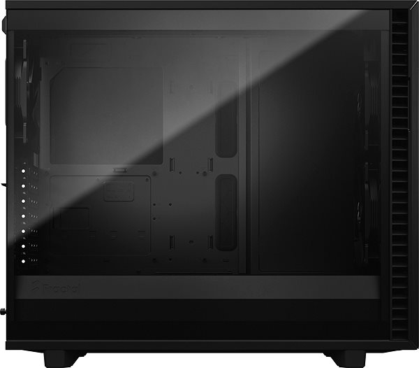 PC Case Fractal Design Define 7 Black - TG Lateral view
