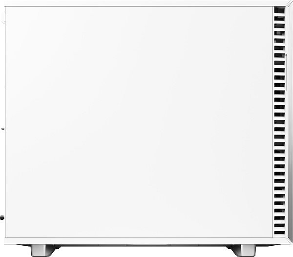 PC skrinka Fractal Design Define 7 White Bočný pohľad