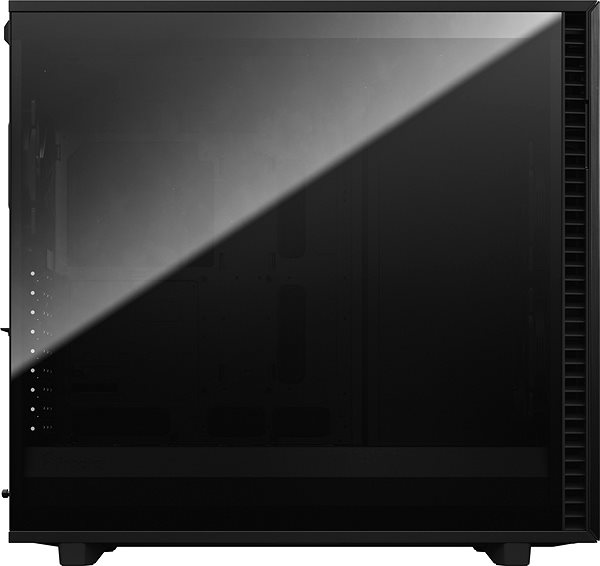 PC-Gehäuse Fractal Design Define 7 XL Black - Dark TG Seitlicher Anblick
