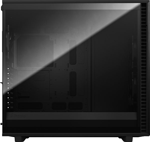 PC skrinka Fractal Design Define 7 XL Black – TG Bočný pohľad