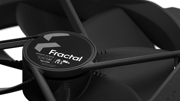 PC Fan Fractal Design Dynamic X2 GP-18 PWM, Black Features/technology