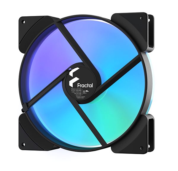 PC Fan Fractal Design Prisma AL-18 ARGB PWM, 2-Pack Back page