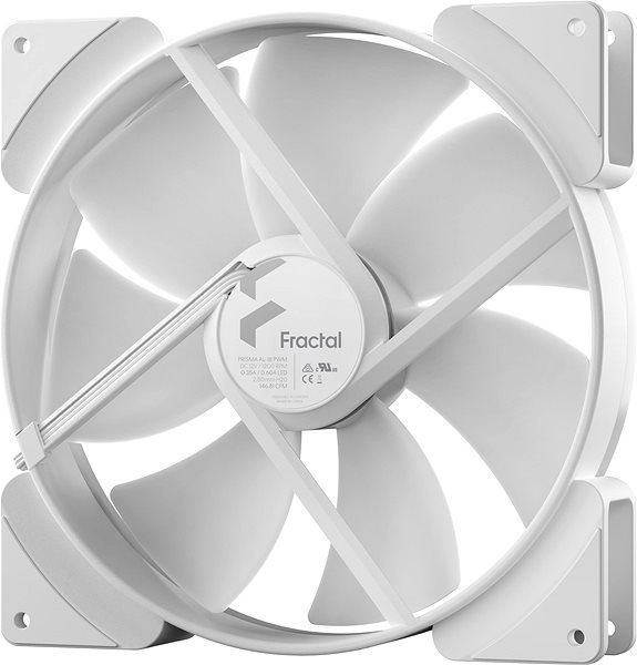 Ventilátor do PC Fractal Design Prisma AL-18 ARGB PWM White ...
