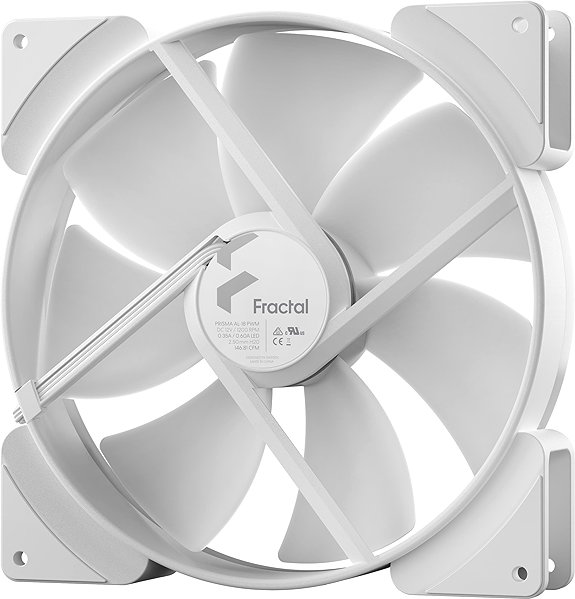 PC Fan Fractal Design Prisma AL-18 ARGB PWM White ...