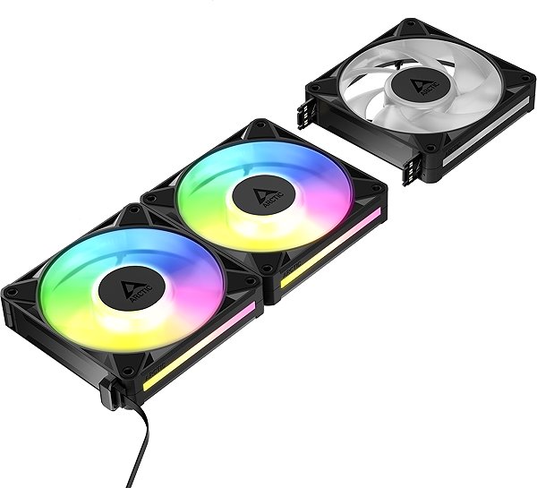 PC Fan ARCTIC BioniX P12 A-RGB Black 3-Pack ...
