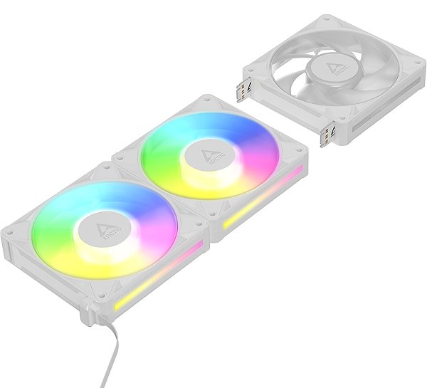 PC Fan ARCTIC BioniX P12 A-RGB White 3-Pack ...