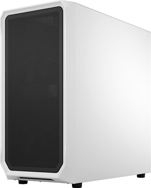 PC skrinka Fractal Design Focus 2 White TG Clear Tint ...